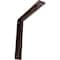 Ekena Millwork Stockport Steel Bracket, Antiqued Copper 2"W x 12"D x 12"H BKTM02X12X12STACO - alternate 1